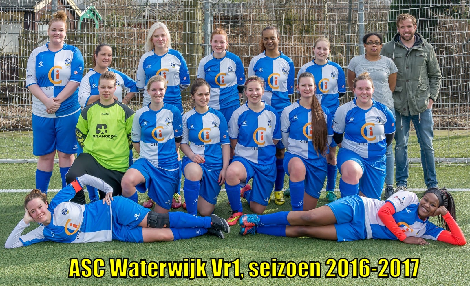 ASC Waterwijk Vr1 2016-2017