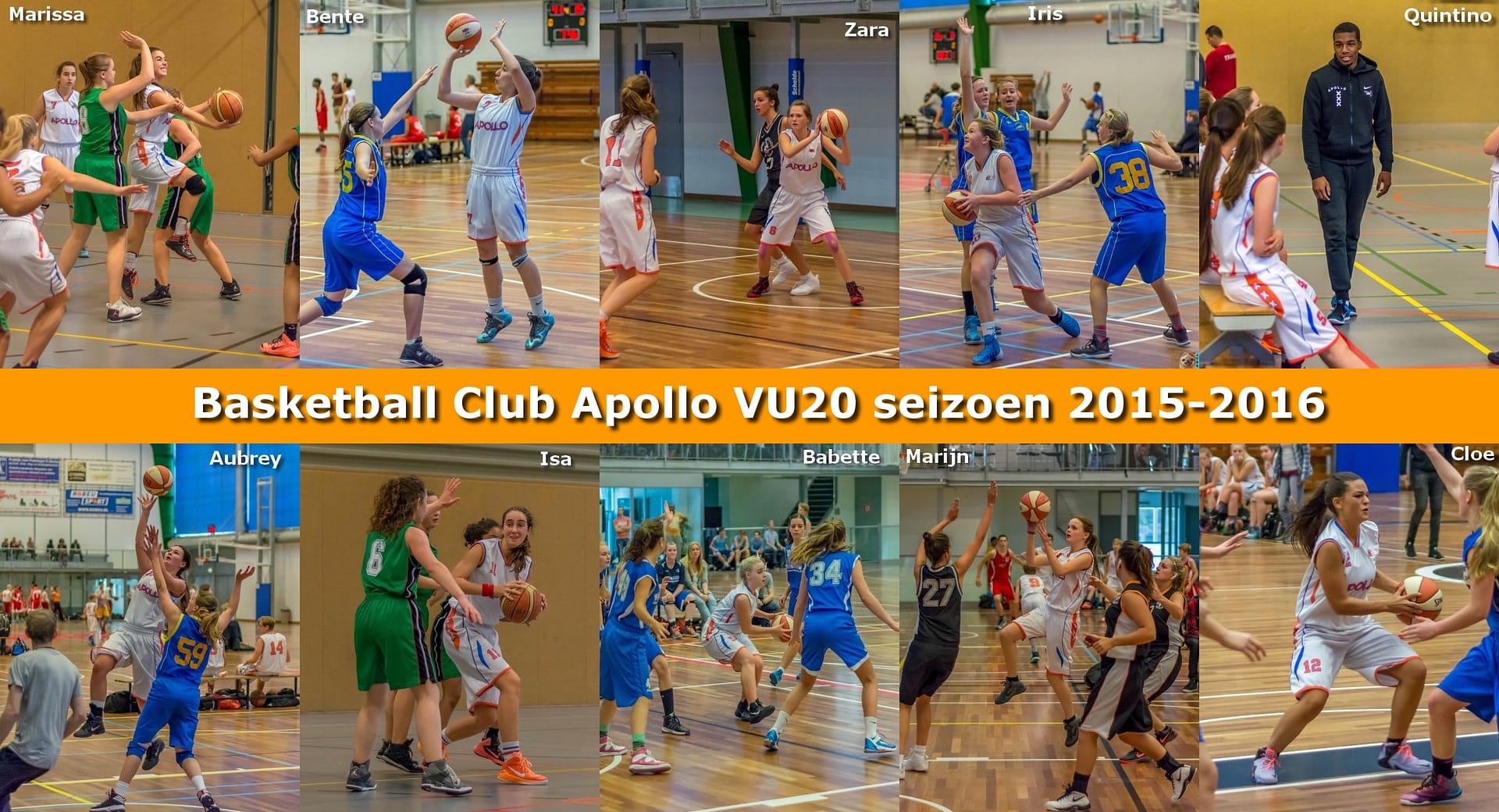 BC Apollo VU20 seizoen 2015-2016